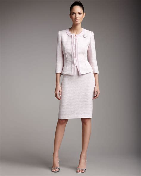 boucle suits for women.